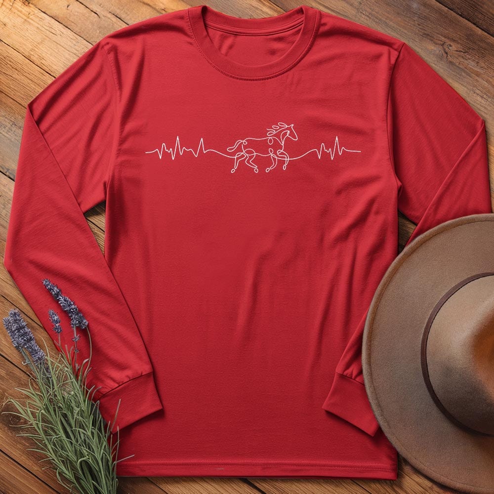 Horse Heart rate - Long Sleeves