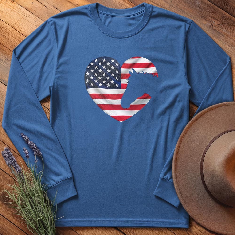 Horse Love USA - Long Sleeves