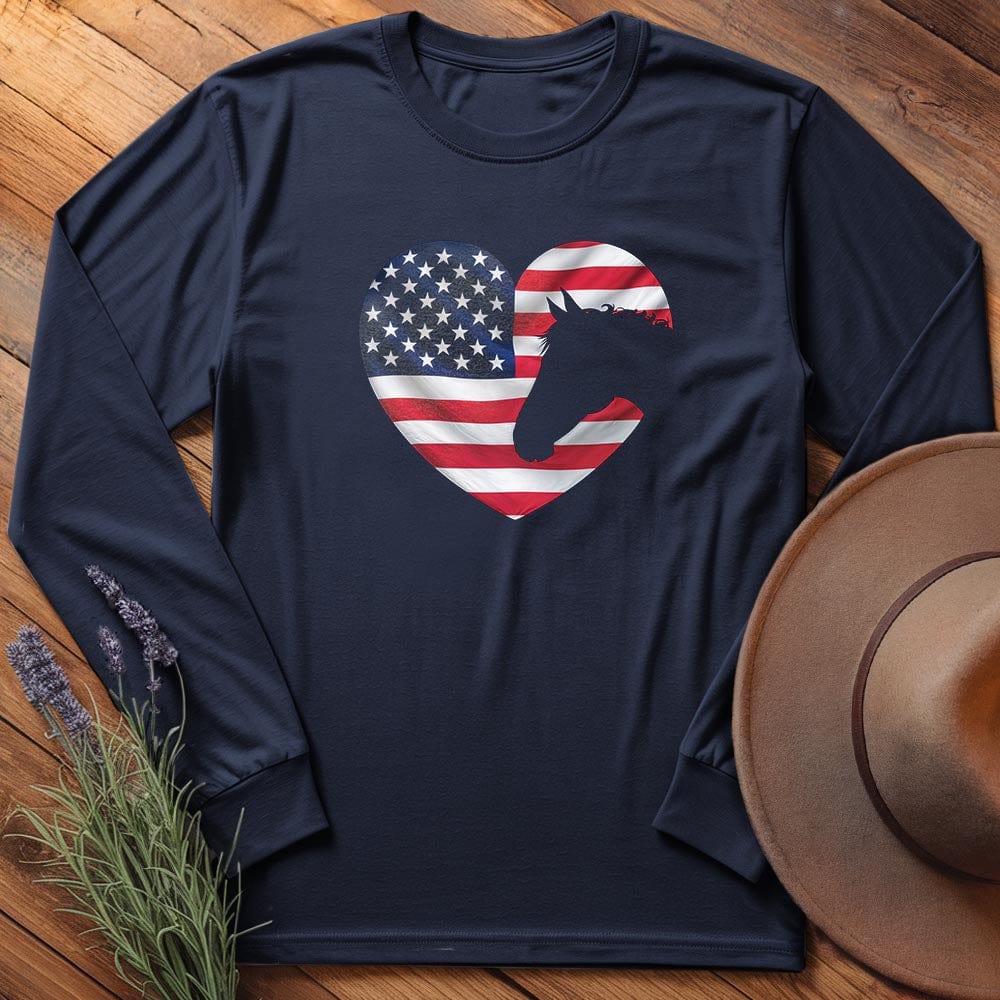 Horse Love USA - Long Sleeves