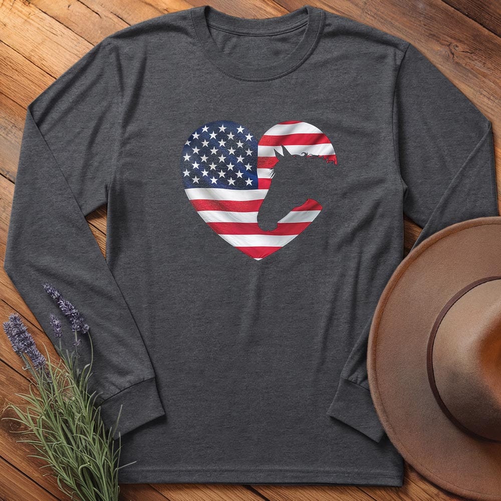Horse Love USA - Long Sleeves