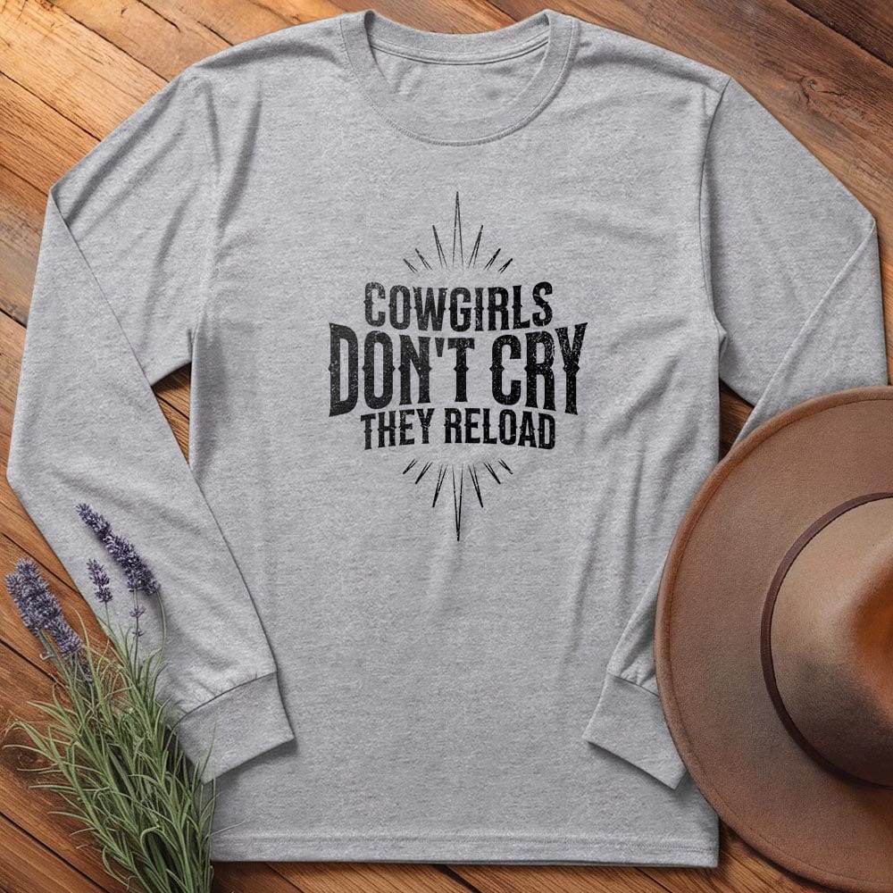 Cowgirls don't cry - Long Sleeves