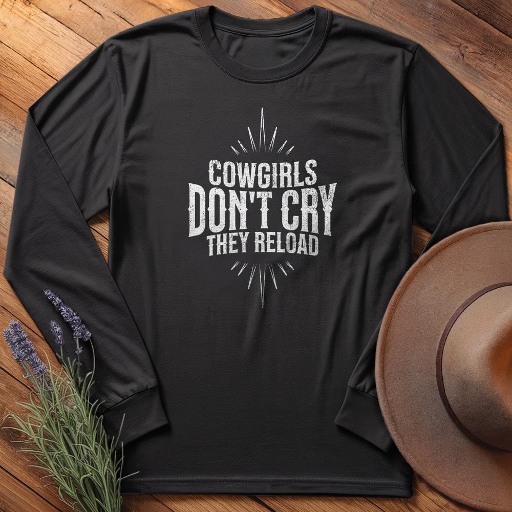 Cowgirls don't cry - Long Sleeves
