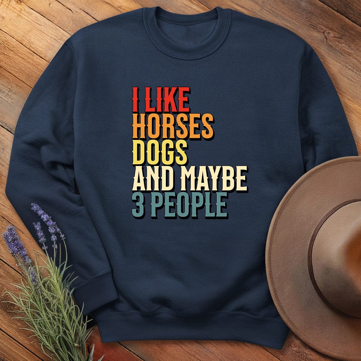 I like Horses and... - Sweatshirt