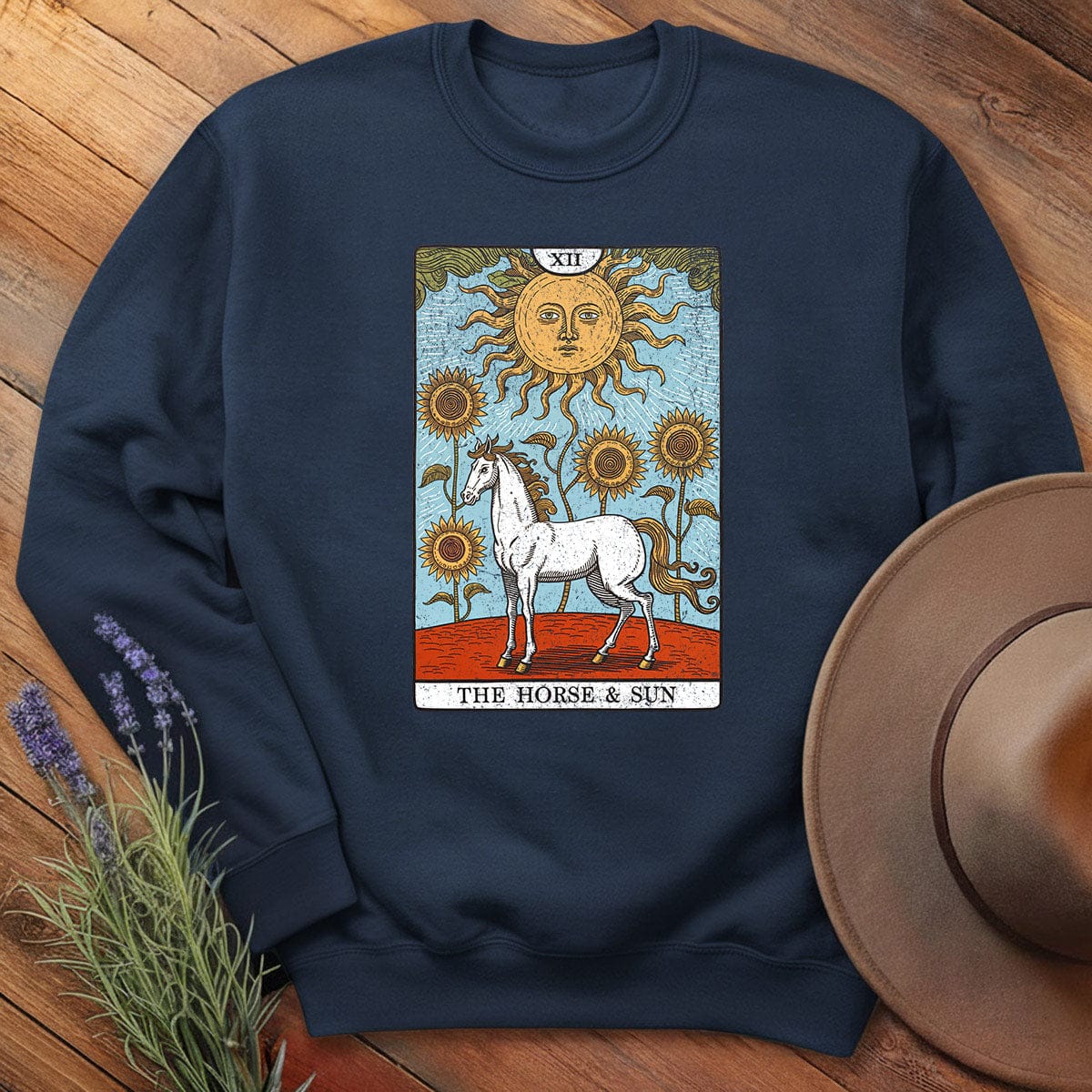 Horse Tarot Card - Sweatshirt