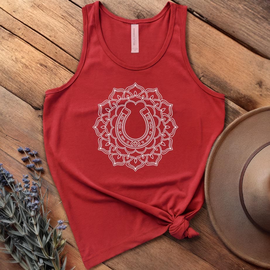 Mandala Horseshoe - Tank Top