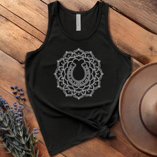 Mandala Horseshoe - Tank Top
