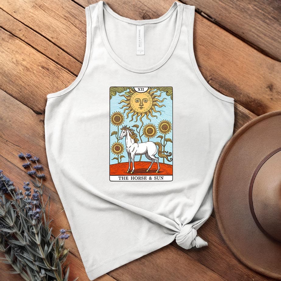 Horse Tarot Card - Tank Top