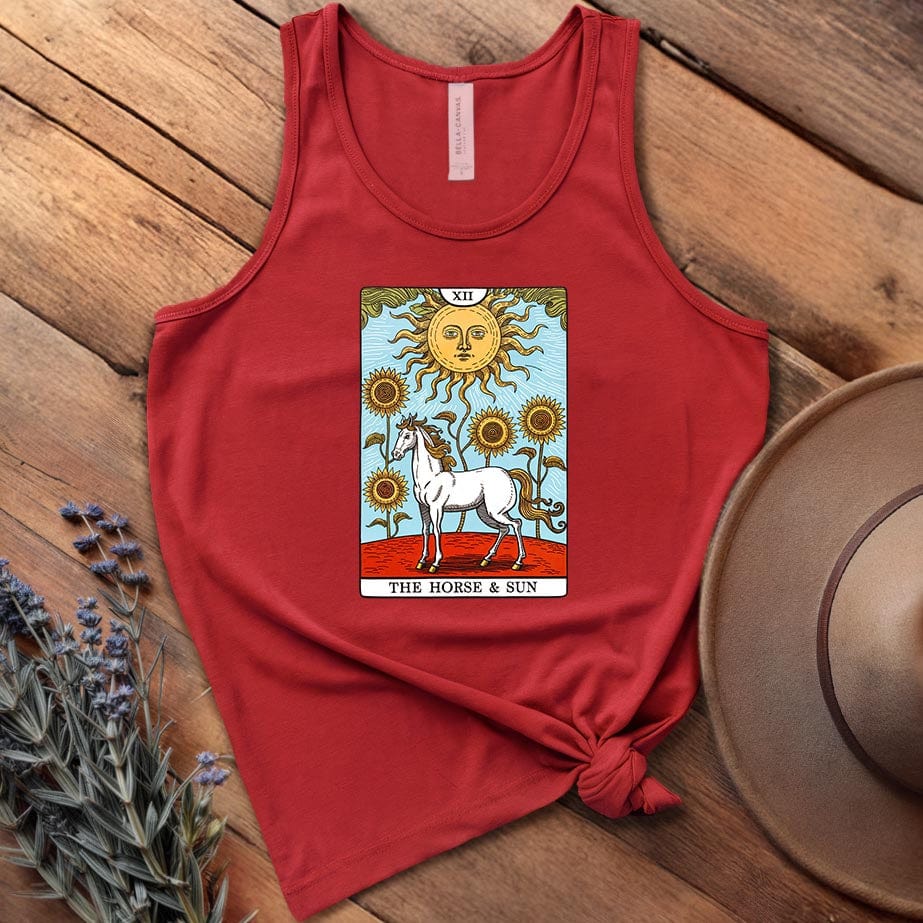 Horse Tarot Card - Tank Top