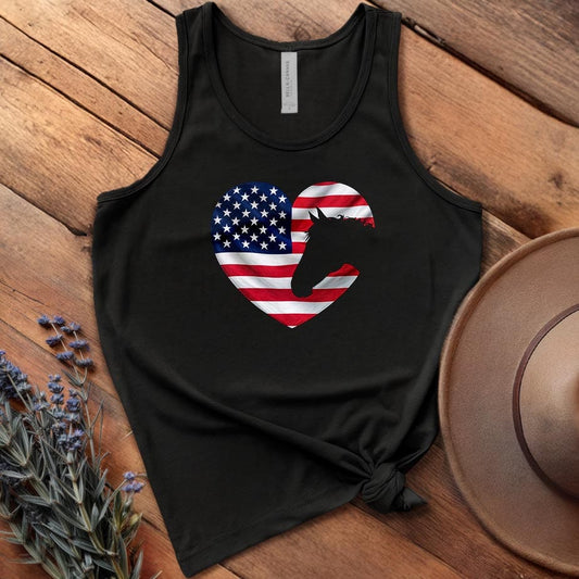 Horse Love USA - Tank Top