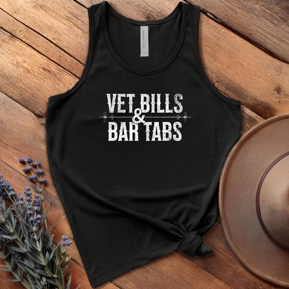 Vet Bills & Bar Tabs - Tank Top