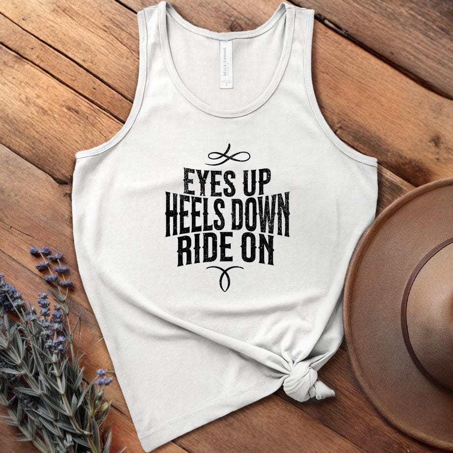Eyes Up, Heels Down - Tank Top