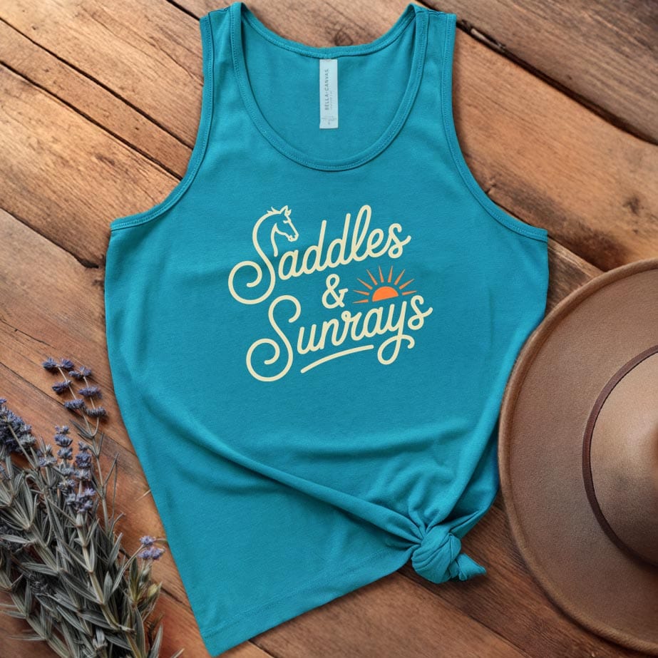 Saddles & Sunrays - Tank Top