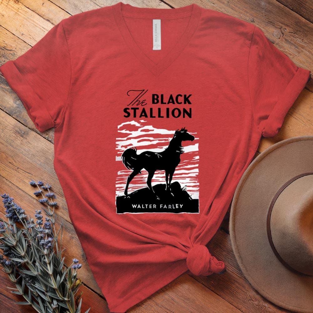 The Black Stallion Cover - V-neck