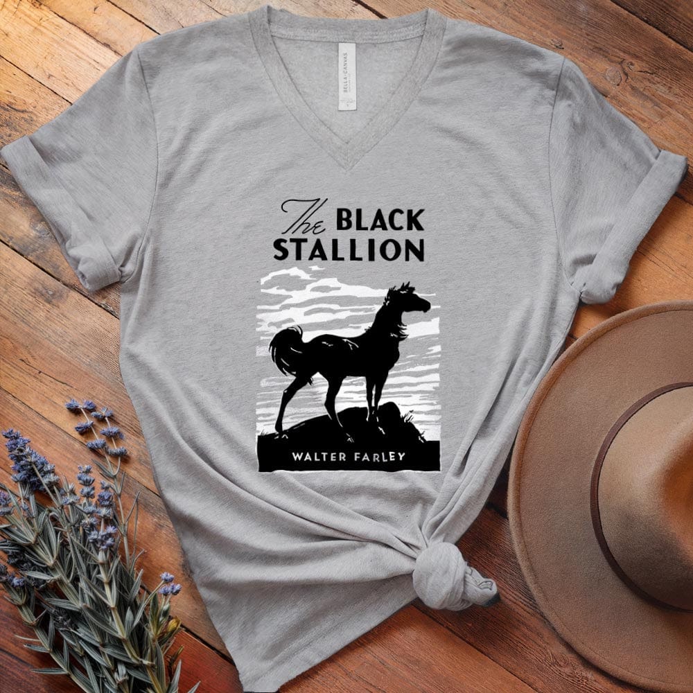 The Black Stallion Cover - V-neck
