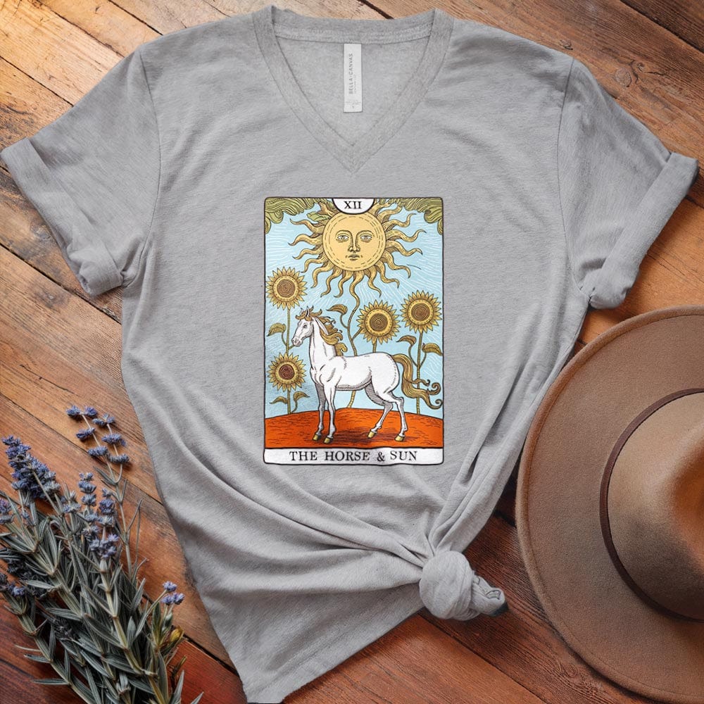 Horse Tarot Card - V-neck