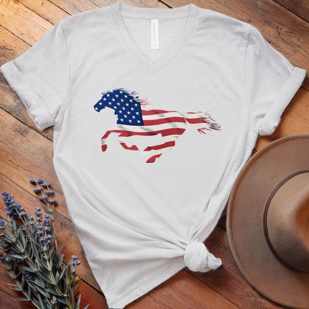 Horse USA - V-neck