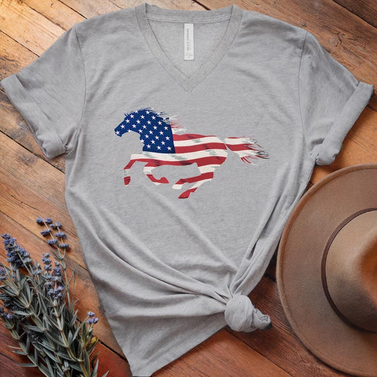 Horse USA - V-neck