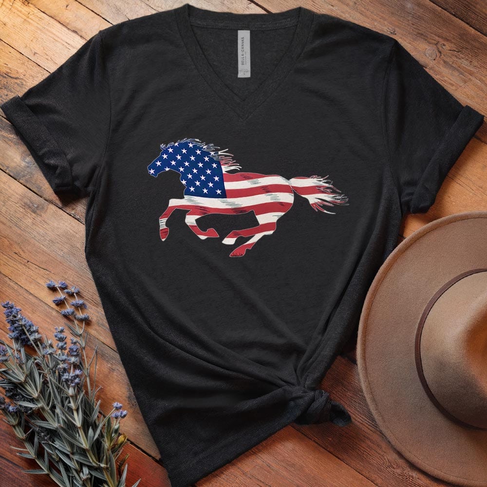 Horse USA - V-neck