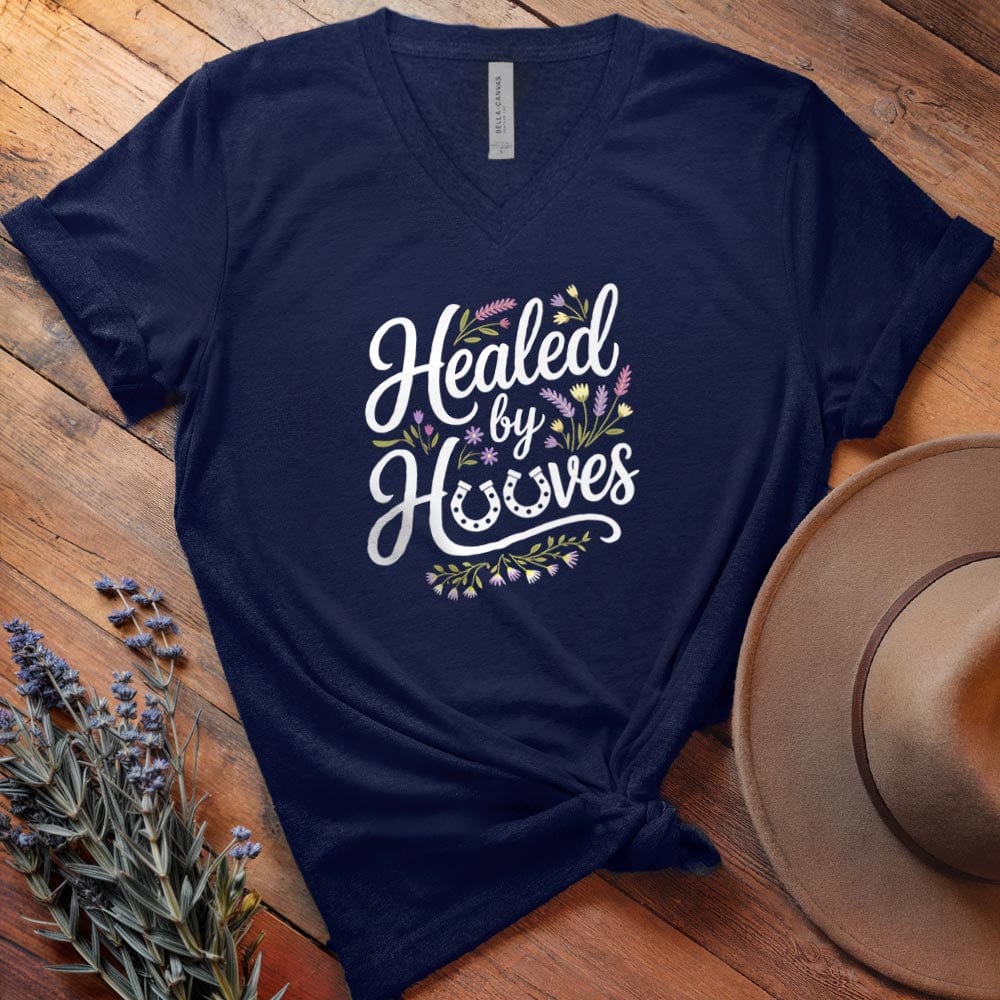 Healed by Hooves - V-neck