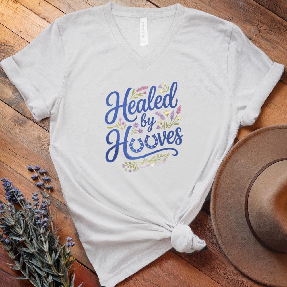 Healed by Hooves - V-neck