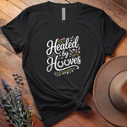 Healed by Hooves - V-neck
