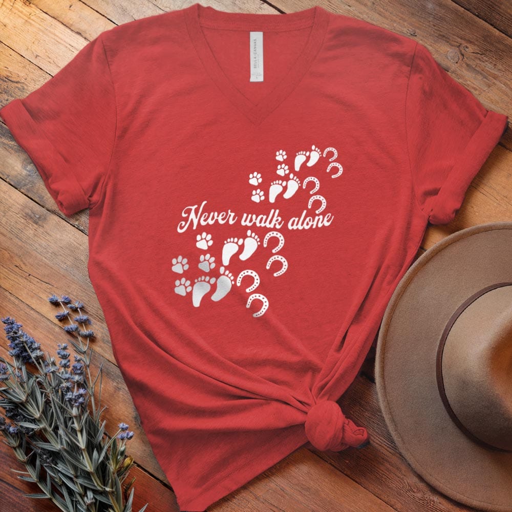 Never Walk Alone - V-neck