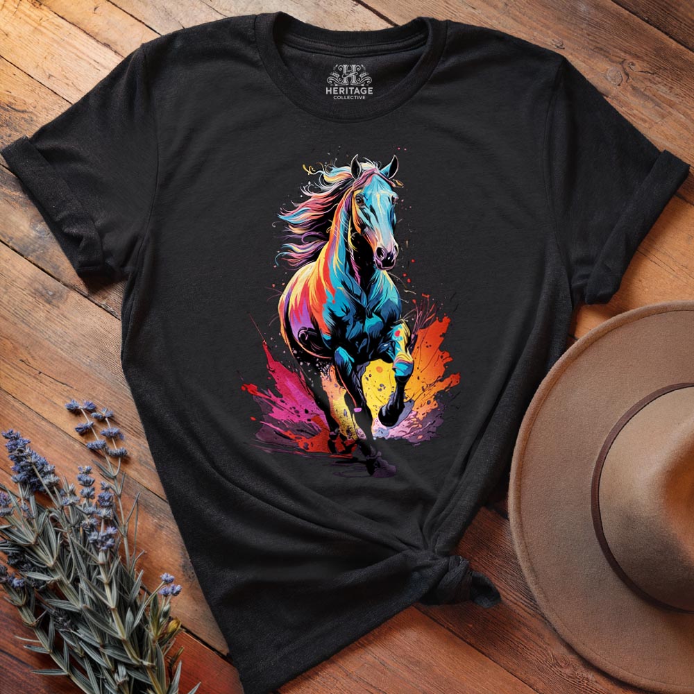 Colorful Horse Art