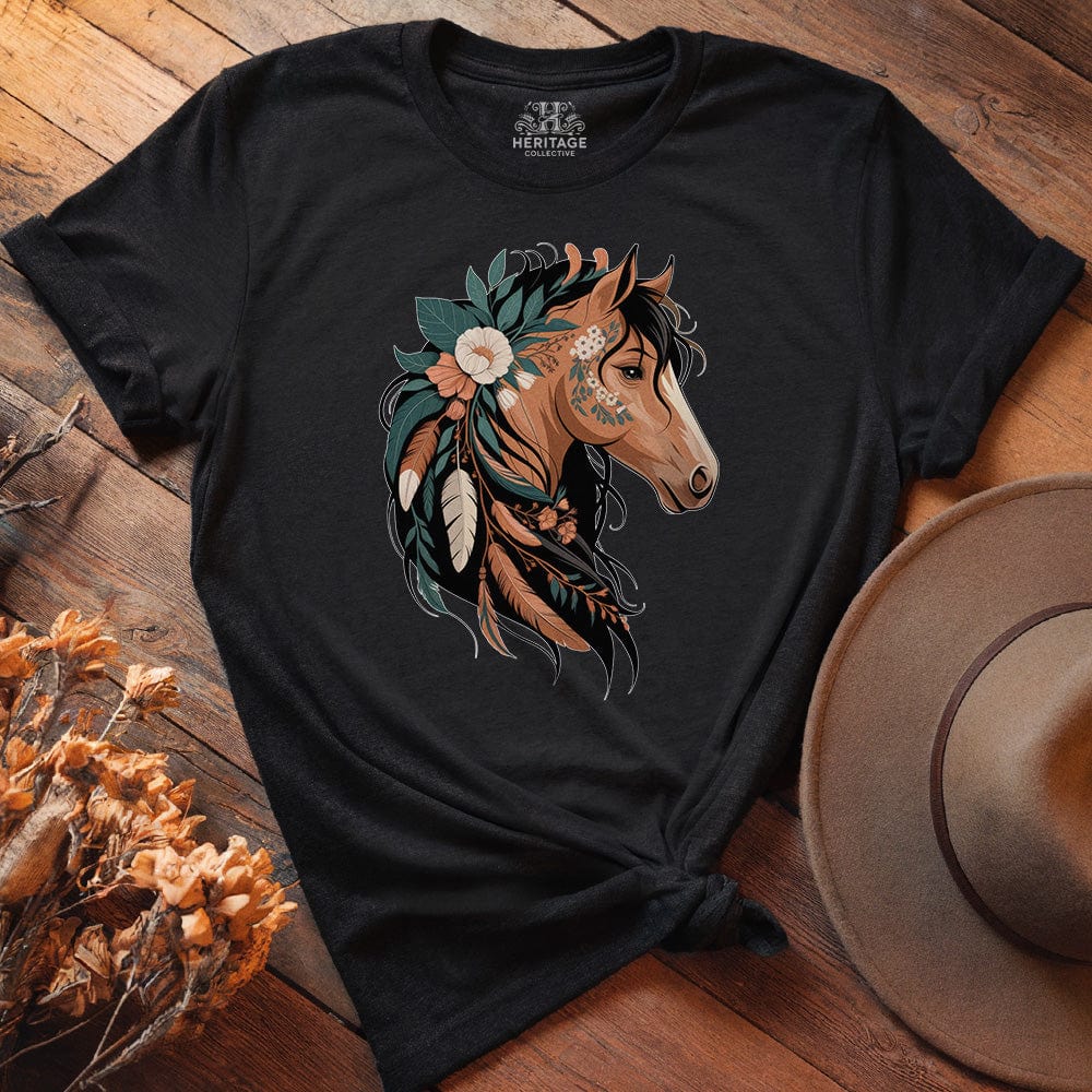 Horse Flower Art