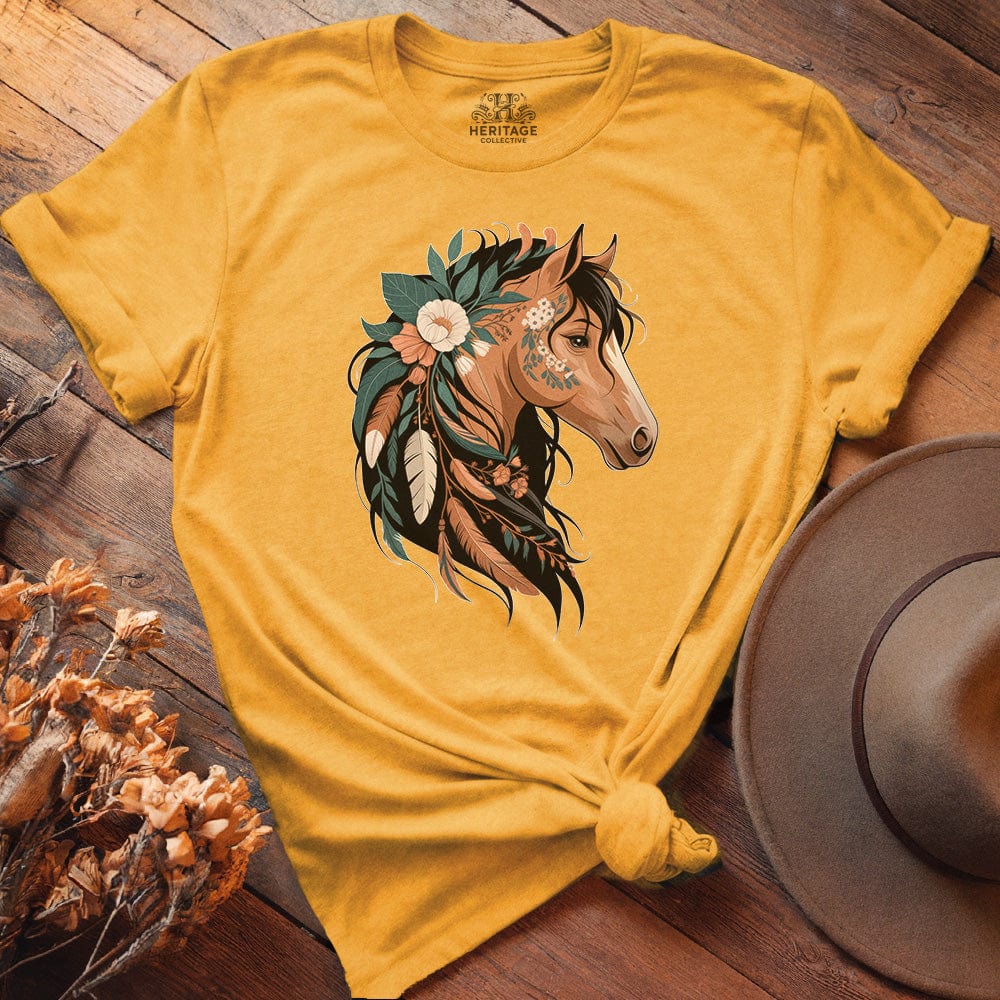 Horse Flower Art