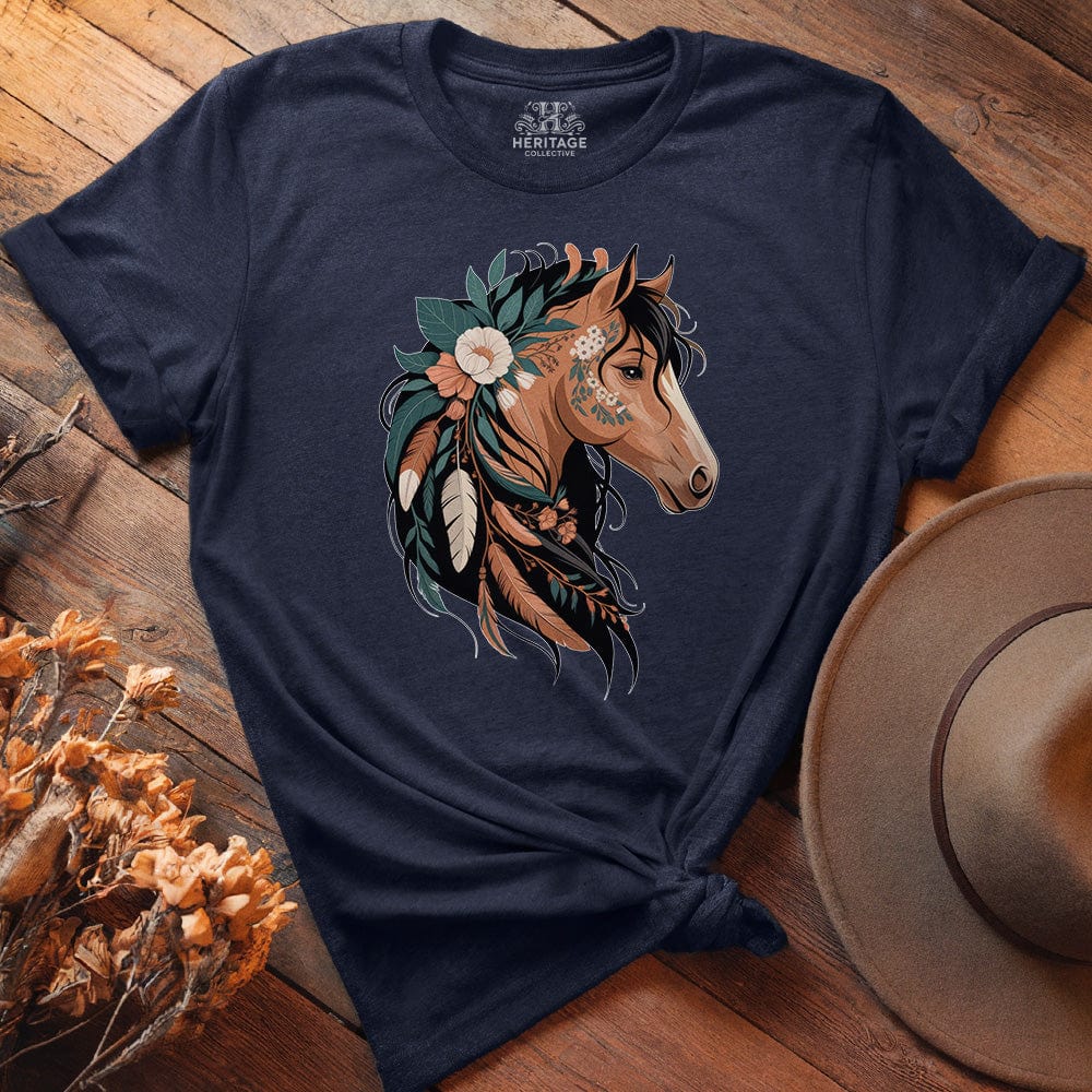 Horse Flower Art