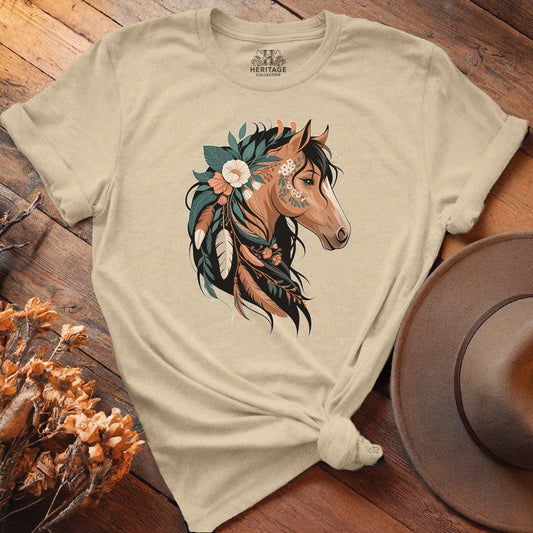 Horse Flower Art