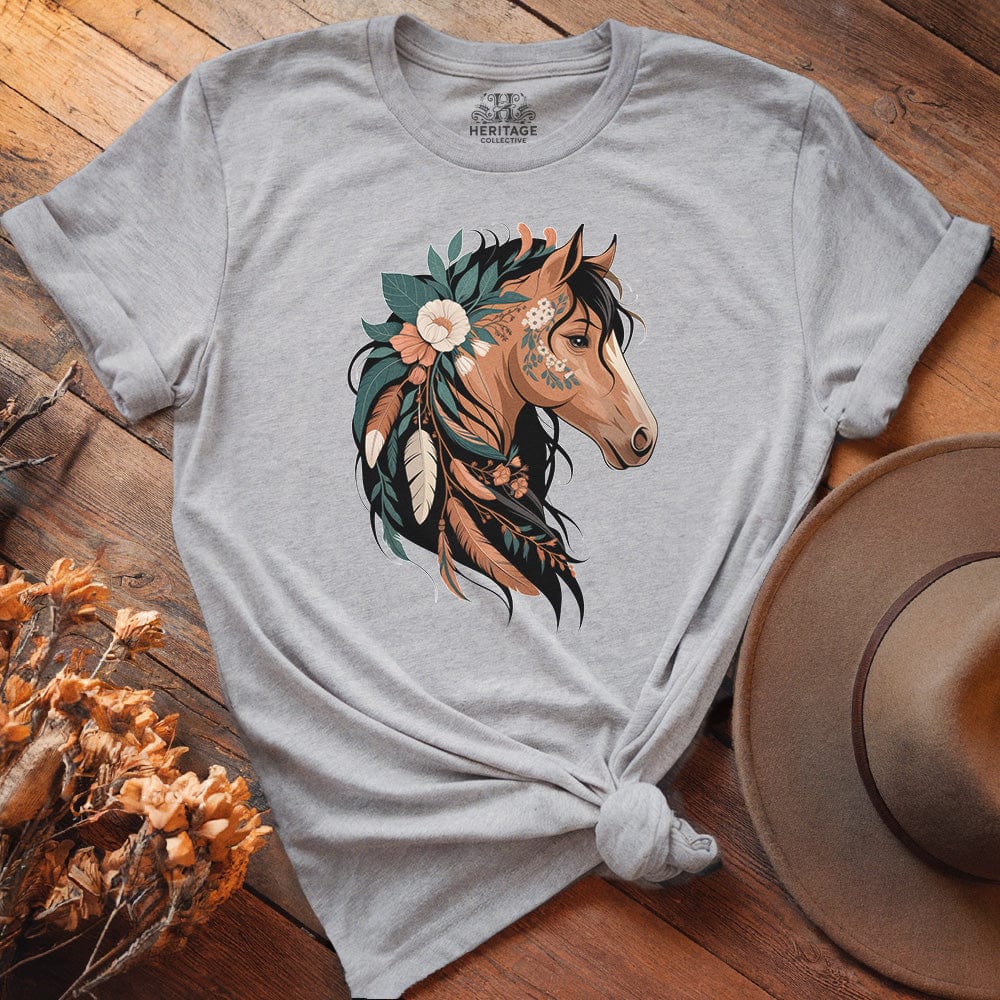 Horse Flower Art