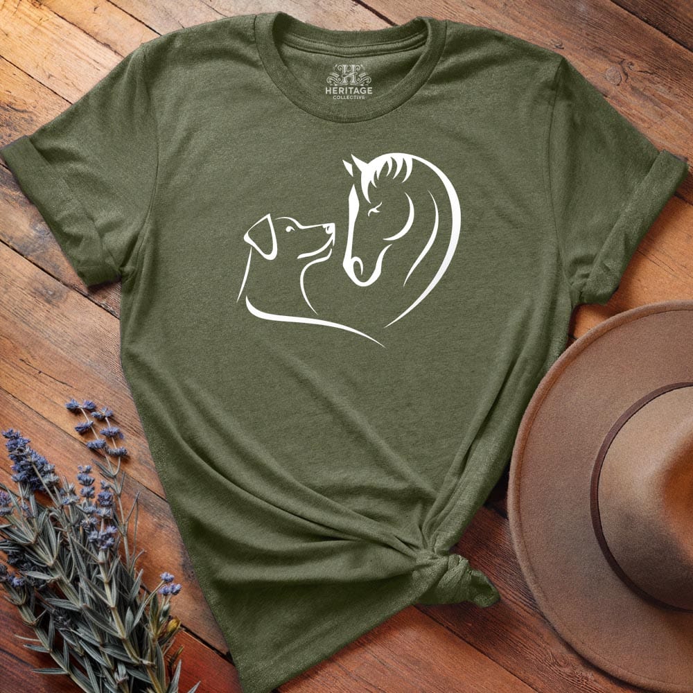 Horse & Dog Love