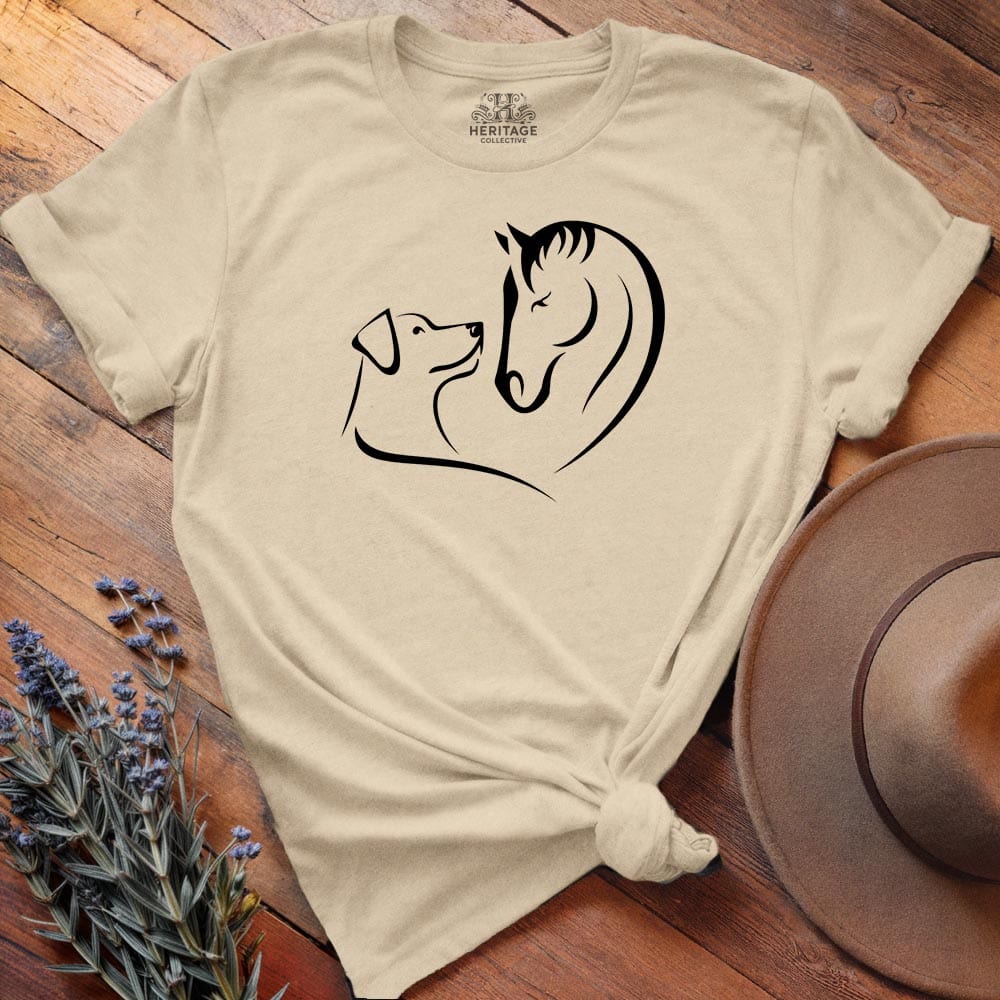 Horse & Dog Love