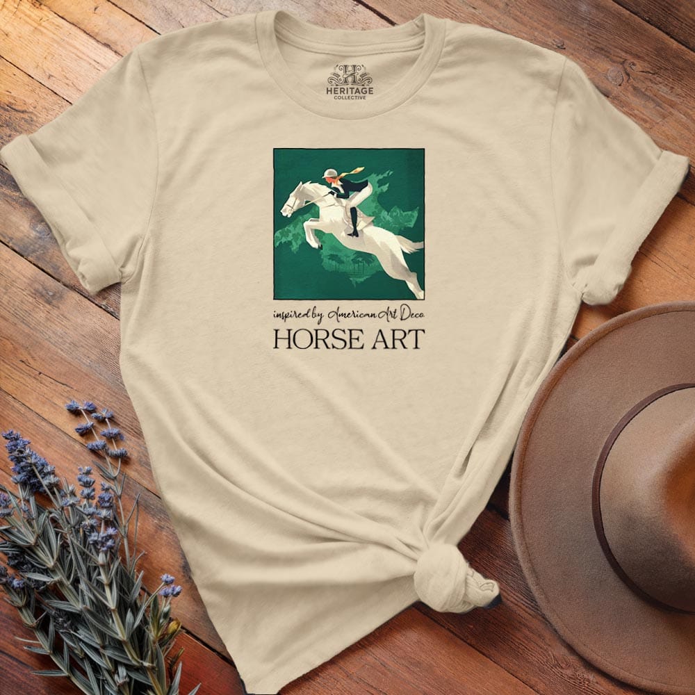 Horse Art Deco