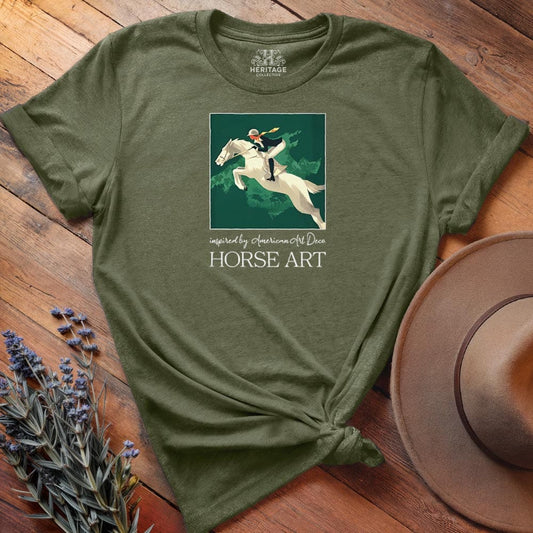 Horse Art Deco