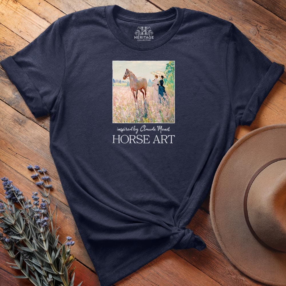 Horse Art Claude Monet