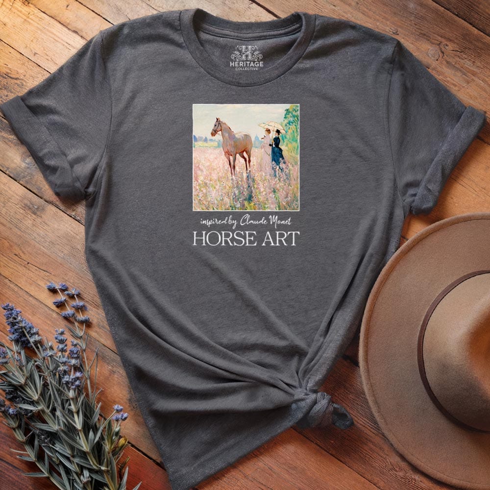 Horse Art Claude Monet