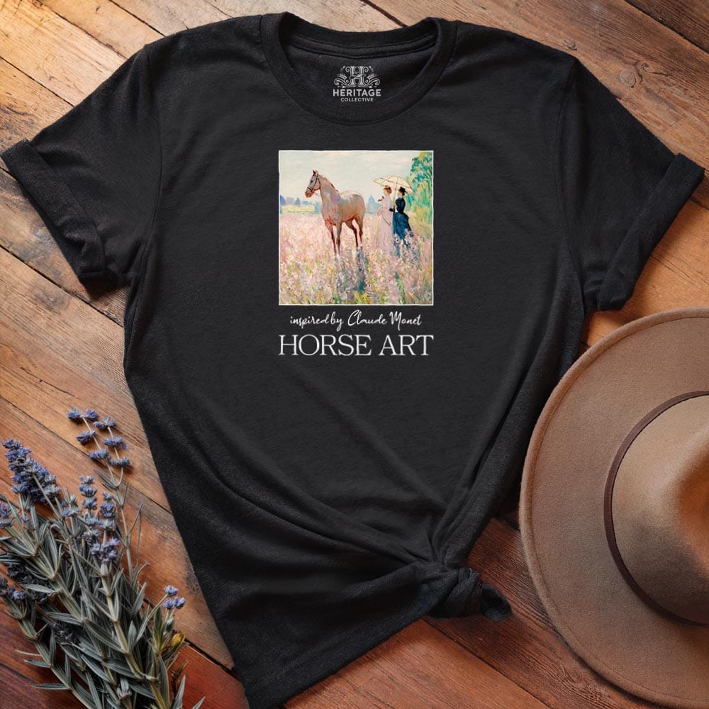Horse Art Claude Monet