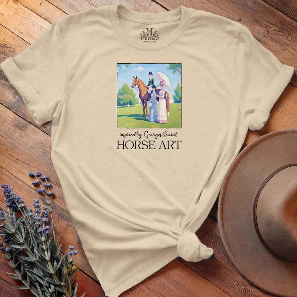 Horse Art Seurat