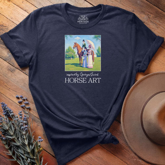 Horse Art Seurat