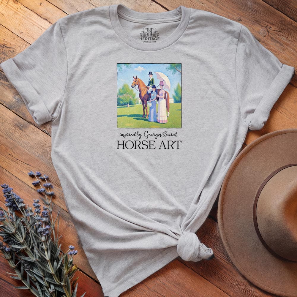 Horse Art Seurat
