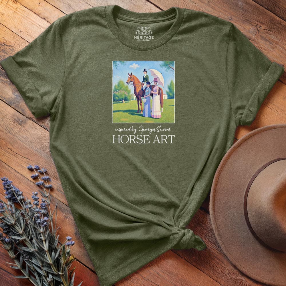 Horse Art Seurat