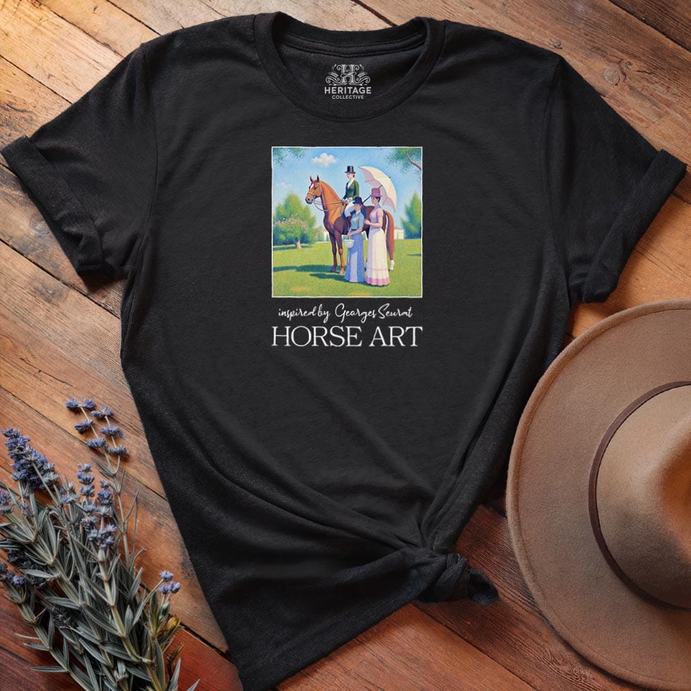 Horse Art Seurat
