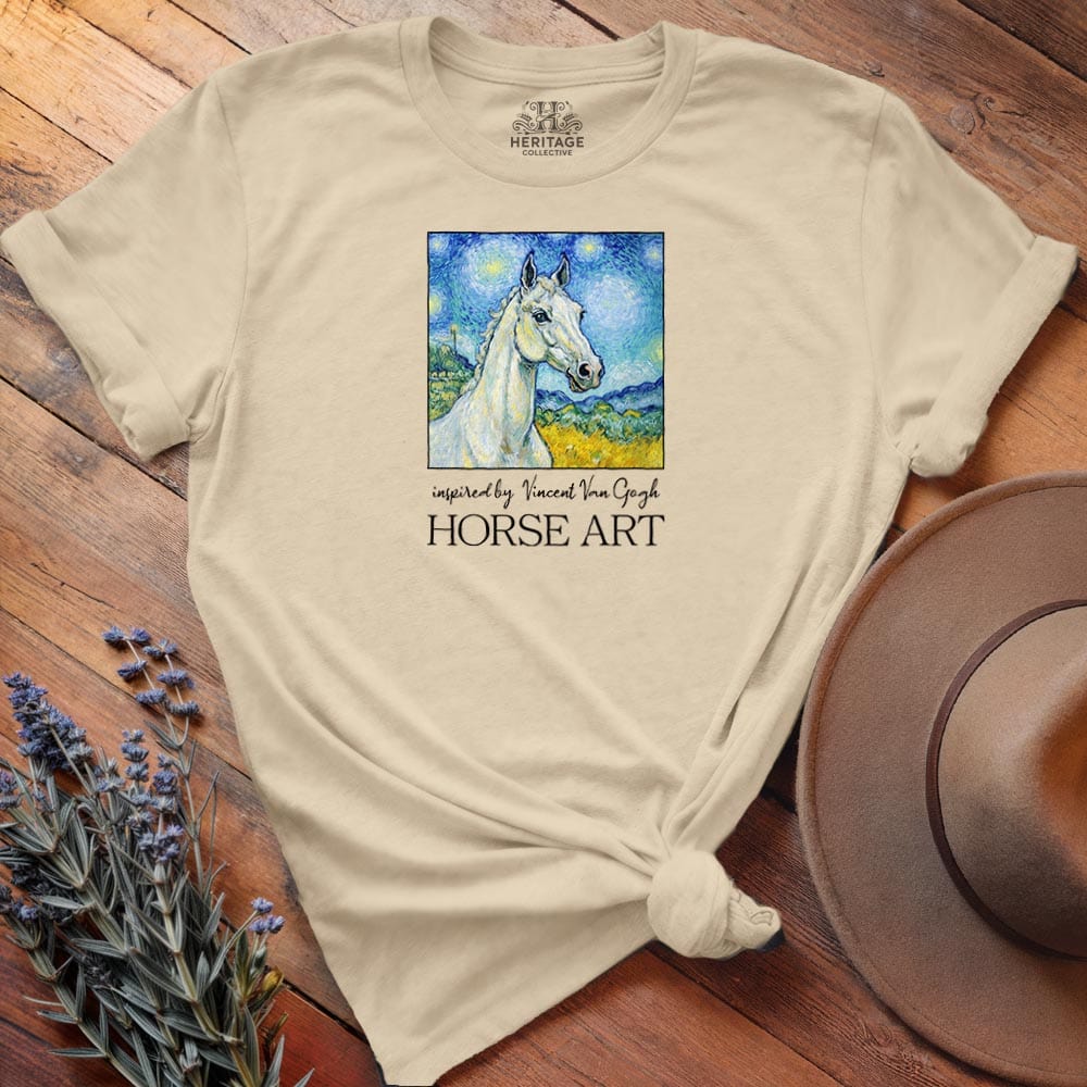 Horse Art Van Gogh 1