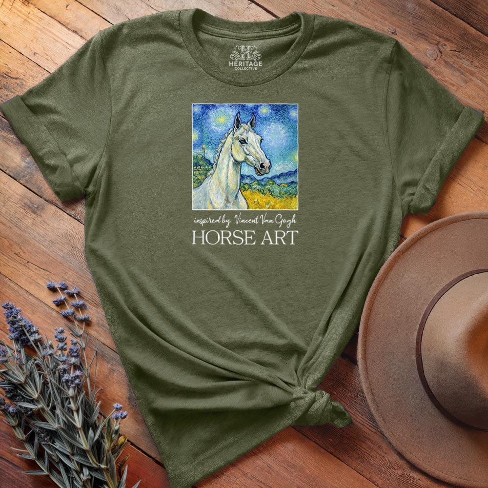 Horse Art Van Gogh 1