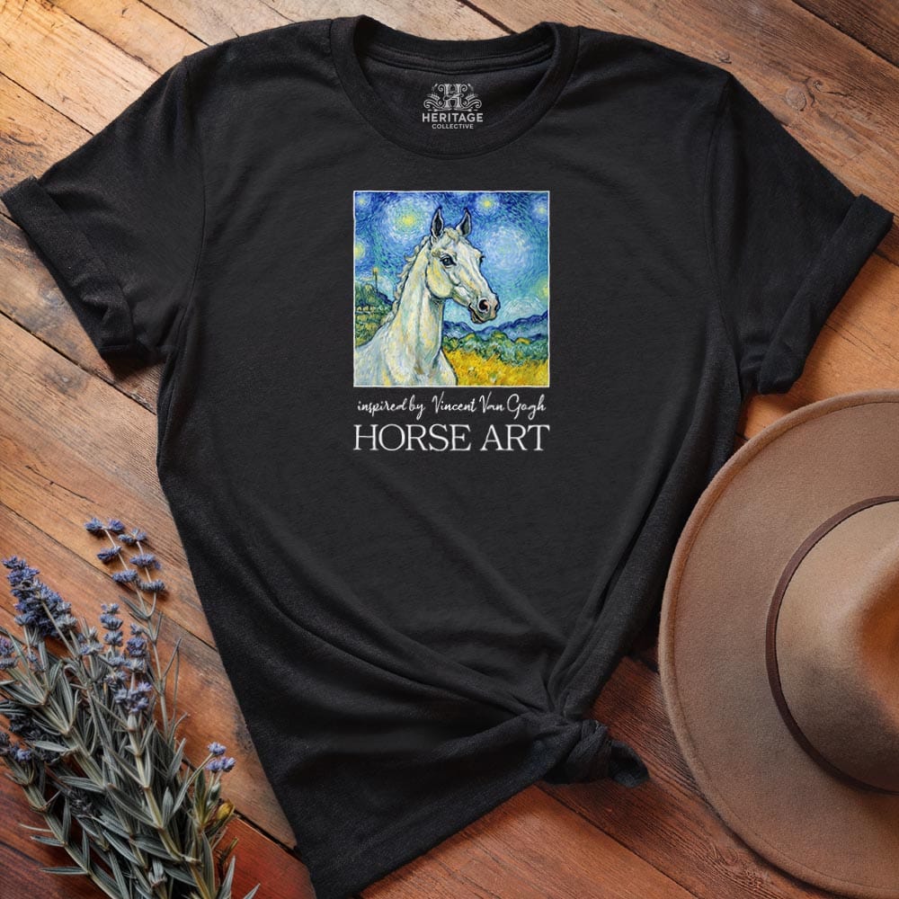Horse Art Van Gogh 1