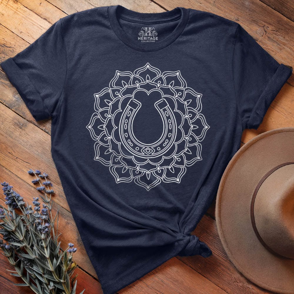 Mandala Horseshoe T-shirt