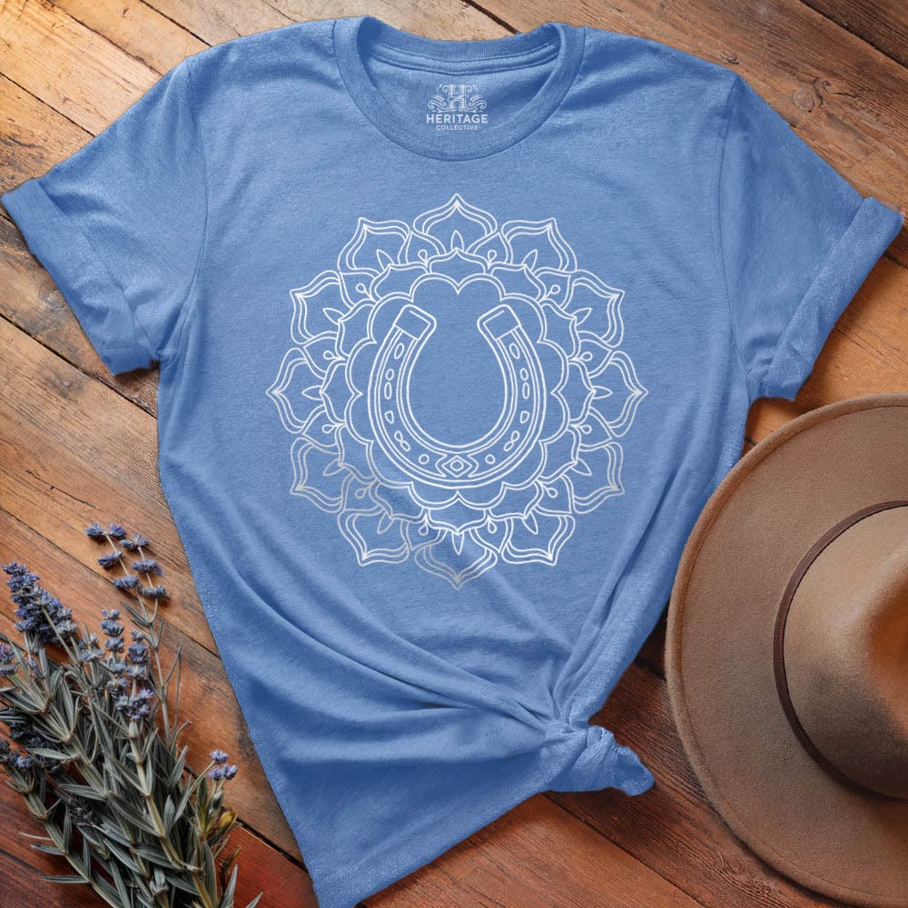 Mandala Horseshoe T-shirt