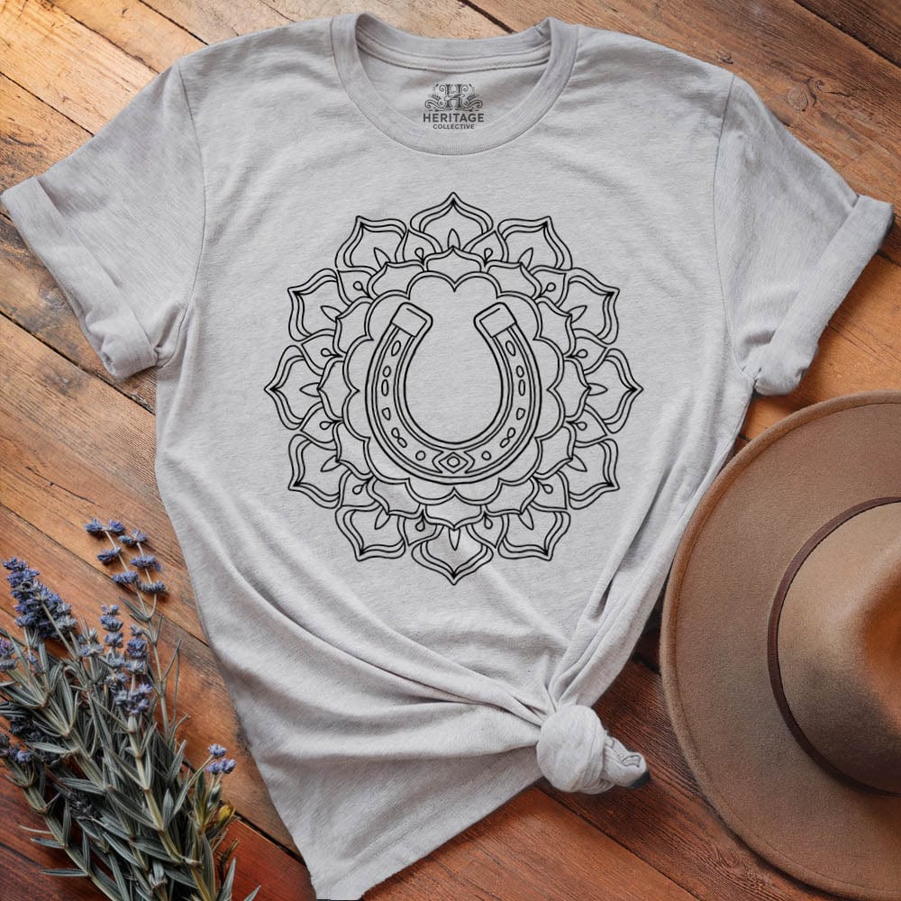 Mandala Horseshoe T-shirt